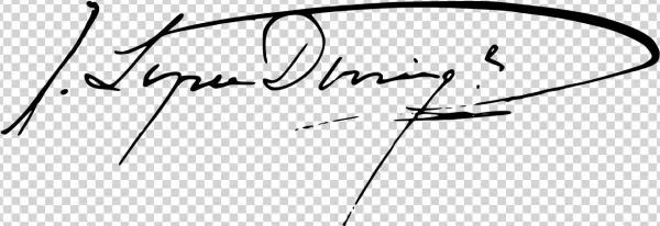 Firma De José López Domínguez - Handwriting