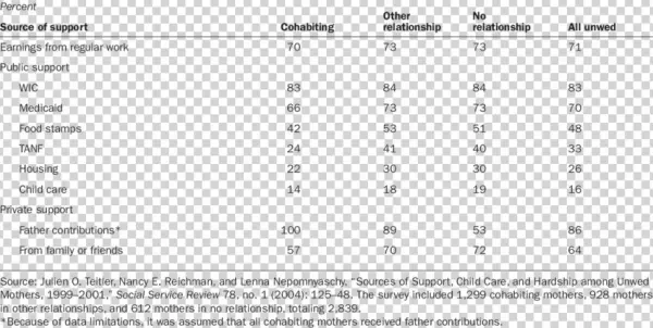 Fragile Families And Child Wellbeing Study - Statistics