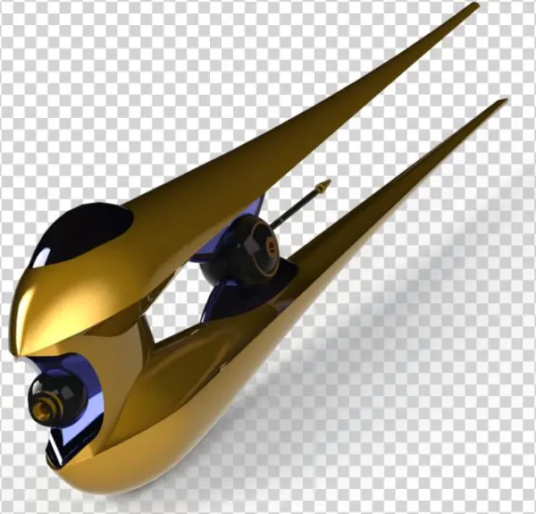 Geonosian Starfighter - 3d Model Of A Geonosian Fighter