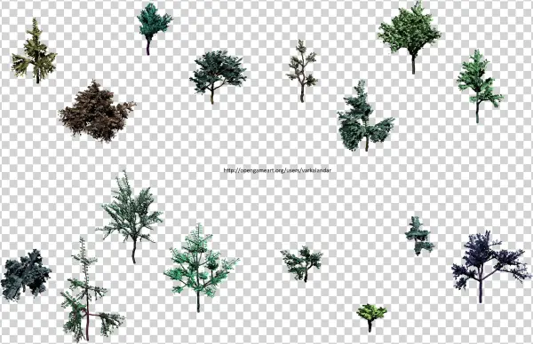Hjm Small Trees 3 Alpha - Coconut