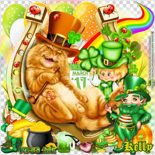 "pot Of Gold" - Cartoon