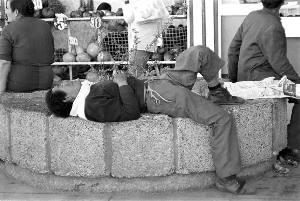 Sleeping X, From The Series The Sleeping, - Sitting