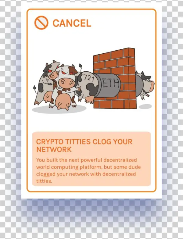 The Deck Also Consists Of Other Cool Crypto-theme Cards - Cartoon