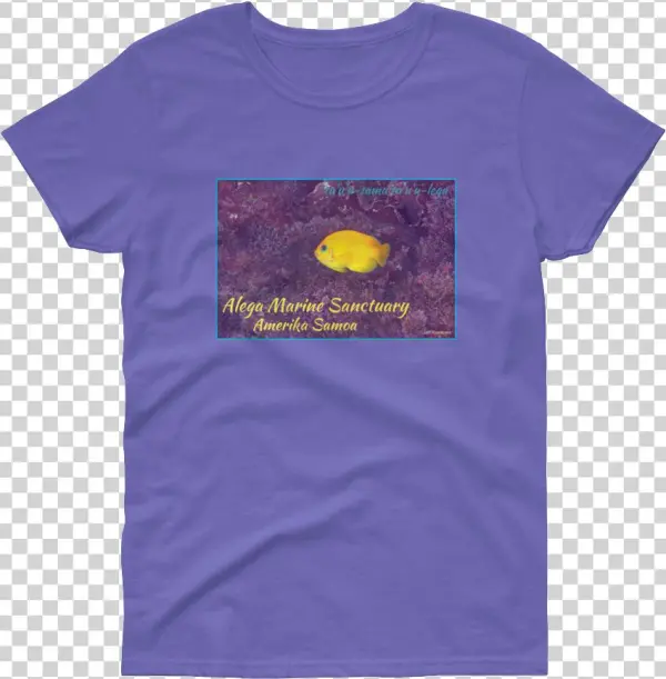 Tu'u'u At Home In Alega Women's Short Sleeve - Moon