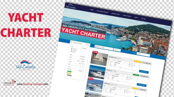 Yacht Charter System For Joomla & Wordpress - Croatia