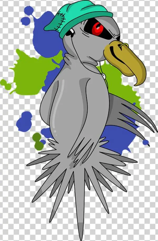 Bird Evil Comic Birds Bad Look View Feather - Comic Vögeln