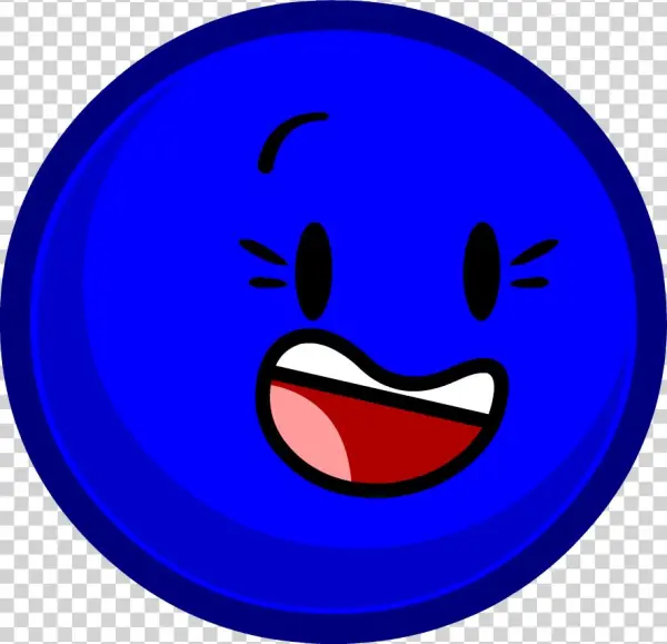 Blue Ball V4 - Smiley