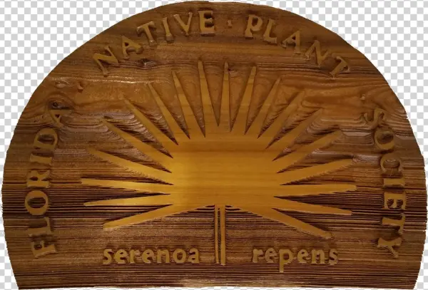 Cedar Fnps Plaque - Plywood