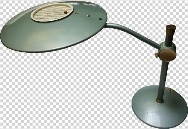 Dazor Flying Saucer Or Spaceship Style Lamp Model 2008 - Circle