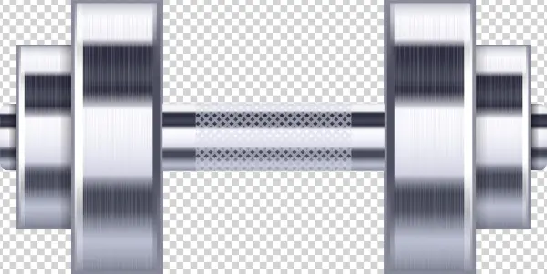 Dumbbell Transparent Image - Lens