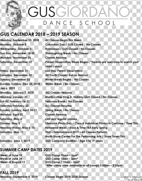 Gus Youth Calendar 2018 2019-1 - Document