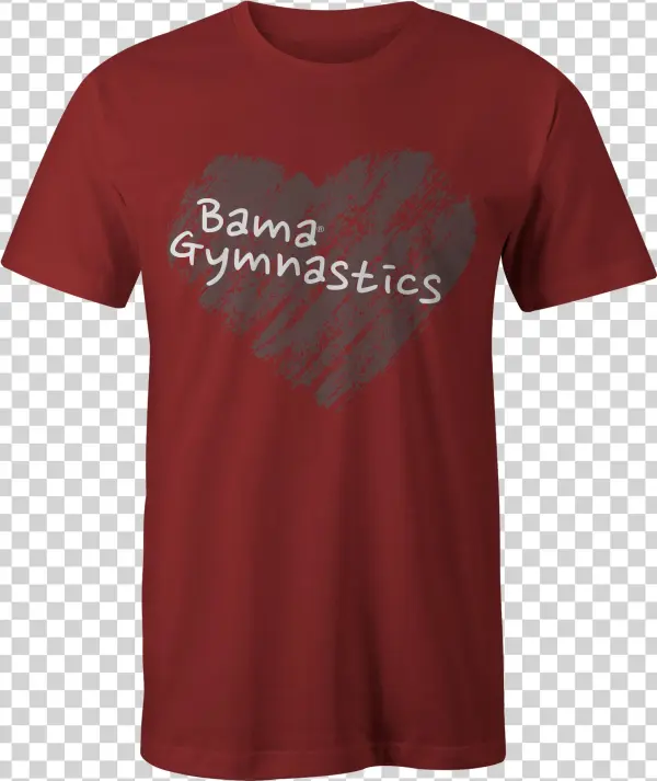 I Heart Bama Gymnastics Tee - Active Shirt