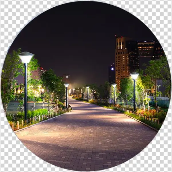 Landscape Lighting - Arch