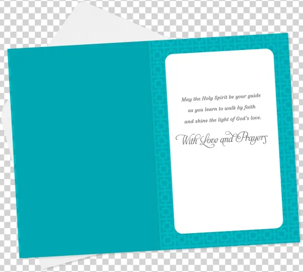 May The Holy Spirit Guide You Confirmation Card For - Paper