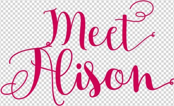Meet-alison - Calligraphy