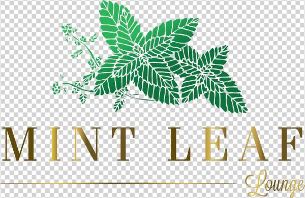 Mintleaf Logo Transparent Bg - Graphic Design