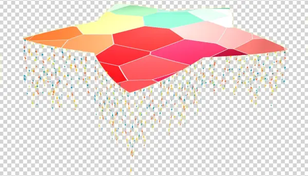 Pentagram Fantasy Stage Floating Png And Psd - Illustration