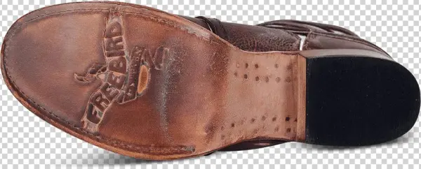 Stair In Brown Distressed - Suede