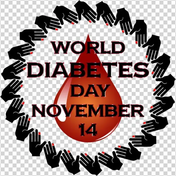 World Diabetes Day Fixed - Girl Monogram