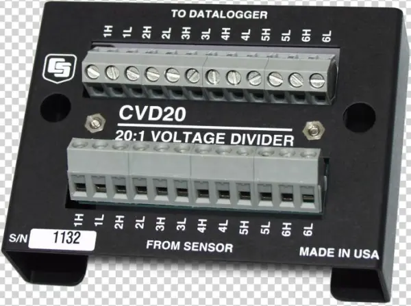 1 6-channel Voltage Divider - Electronic Component