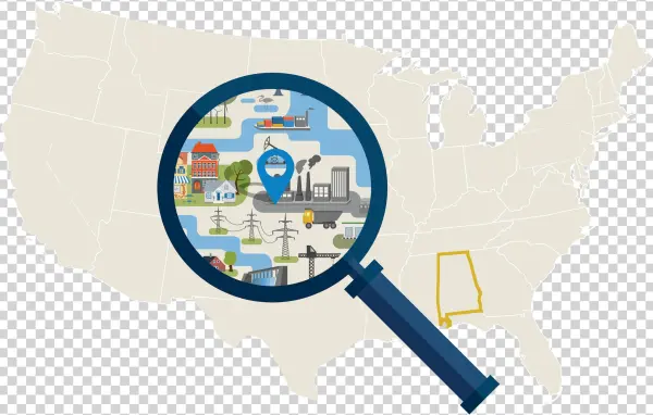Alabama's Safest Cities - Map