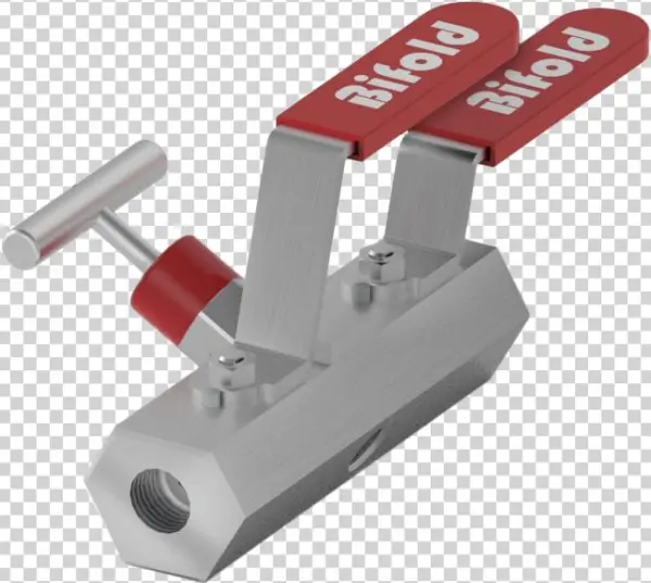 Bifold Double Block & Bleed Manifold , - Planer