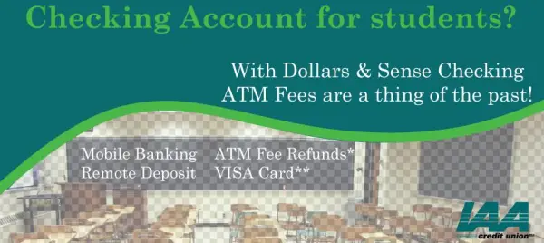 Checking Account For Students - Interior Design