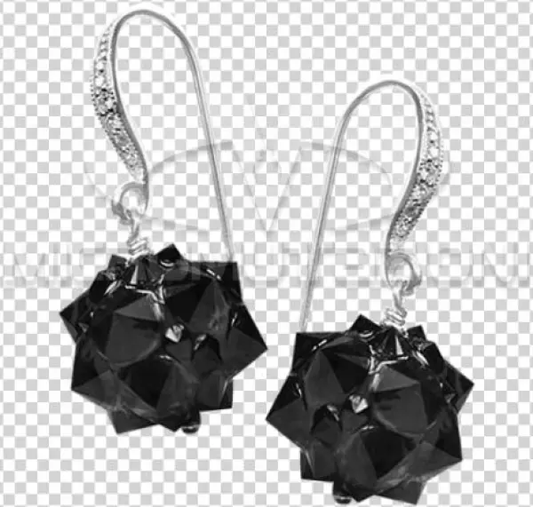 Crystal Hedgehog Earrings Crystal Evolution Earrings - Earrings