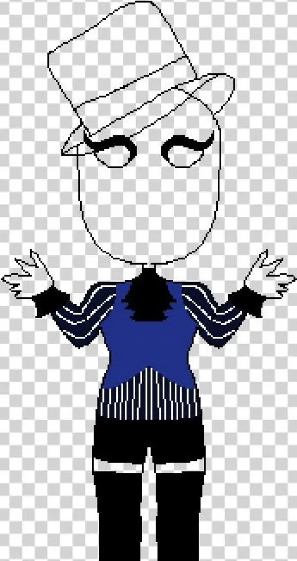 Female Mad Hatter Base - Cartoon