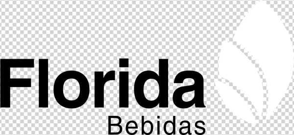 Florida Bebidas Logo Black And White - Graphics