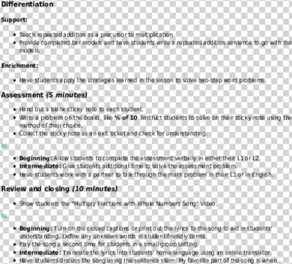 Fraction Of A Whole - Document
