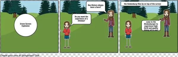Hindenburger - Cartoon