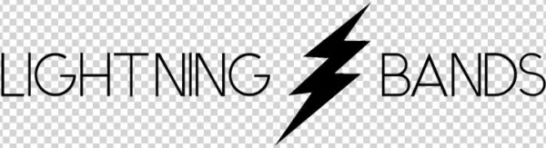 Lightning Bands Logo 2 - Calligraphy