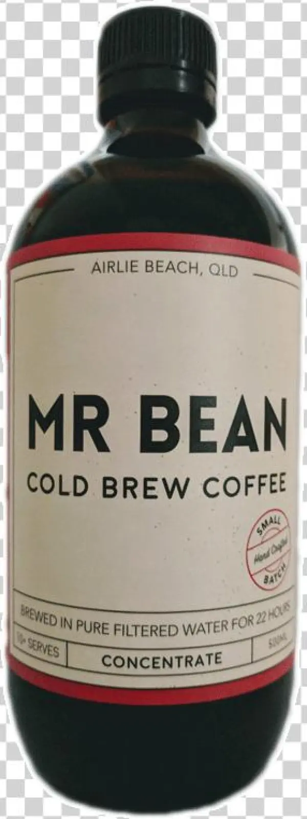 Mr Bean Cold Brew Concentrate 500ml Bottle - Restoran
