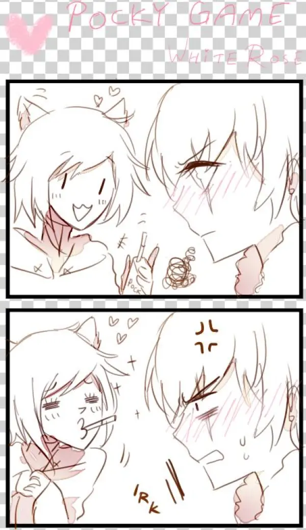 Pocky Time By Muromaki - Cartoon