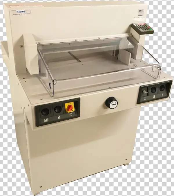 Pre Used Ideal 5221 95ep 9 Program Guillotine - Planer