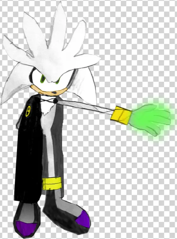 Silver Hedgehog - Cartoon