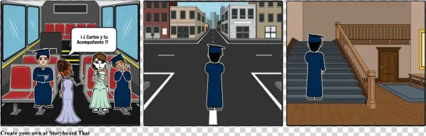 Story Board Graduacion - Calles Png