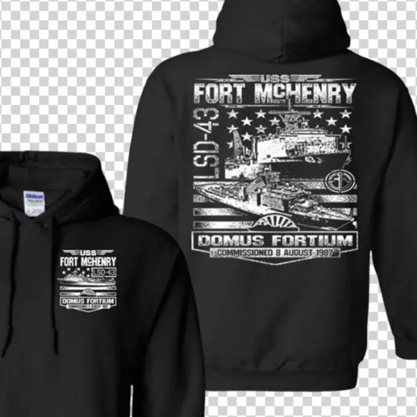 Uss Fort Mchenry - Hoodie