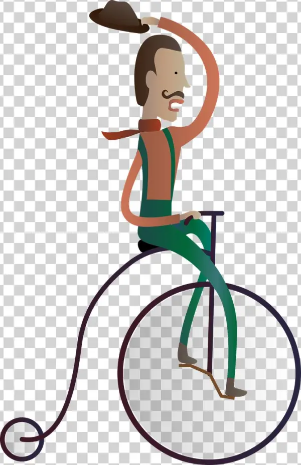 Walking & Wheels Is On For Stage Three Thursday 14th - Fietser Cartoon Png