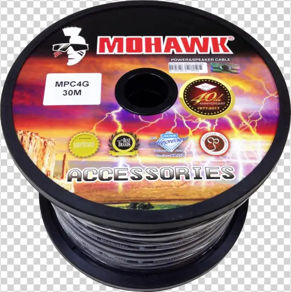4 Ga Power Cable, 30m - Circle