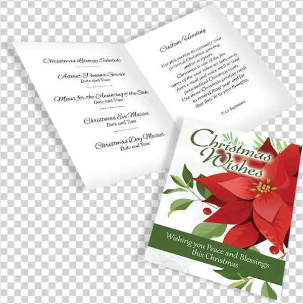 Advent18 A Eng Display - Poinsettia