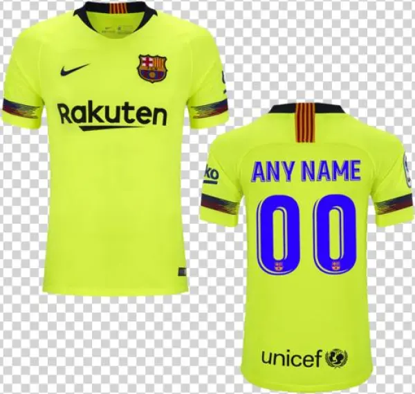 Barcelona 2018 19 Away Kit Enthopia - Sports Jersey