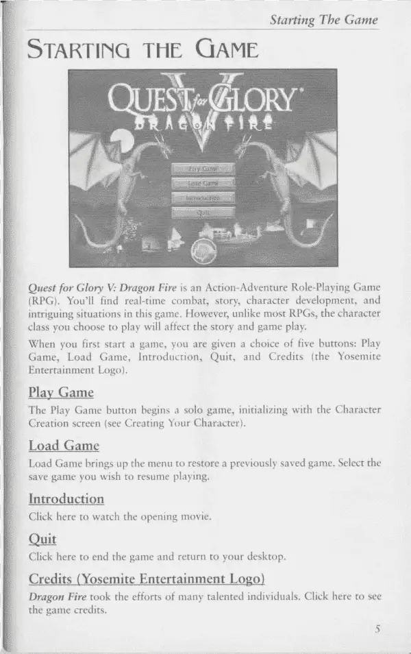 Download - Quest For Glory 5