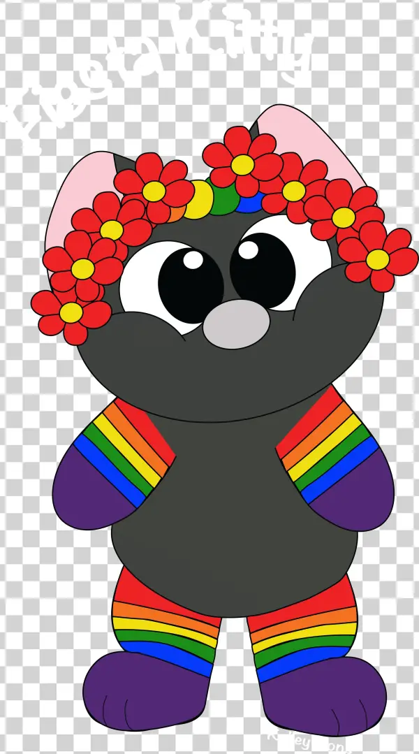Fiesta Kitty - Illustration