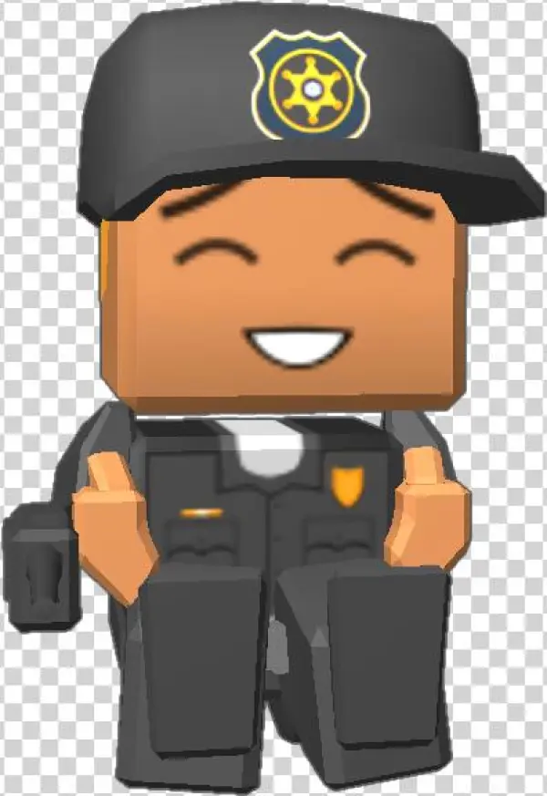 For Ranks Cadet To Police Officer - Cartoon