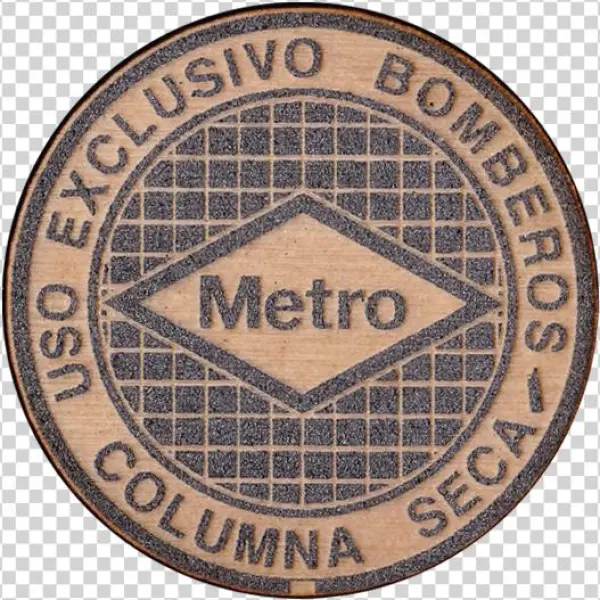 Magnet Esp Metro - Emblem