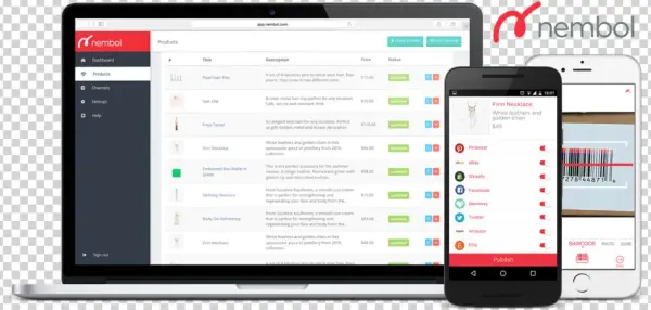 Nembol Web Mobile App Desktop