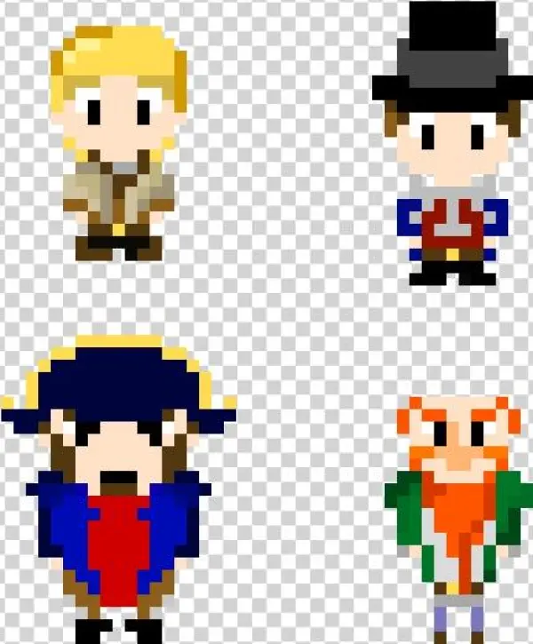 Oliver Twist Pixel Art - Cartoon