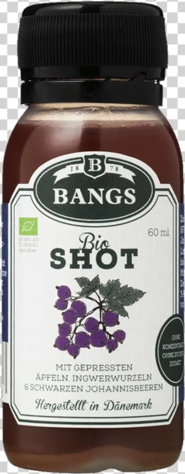 Organic Ginger Shot With Blackcurrant - Digitalis